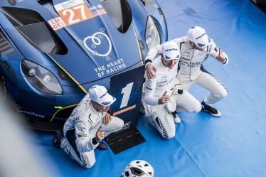 27 JAMES Ian (usa), MANCINELLI Daniel (ita), RIBERAS Alex (spa), Heart of Racing Team, Aston Martin Vantage GT3 #27, LM GT3, portrait during the 2024 Lone Star Star Le Mans, 6th round of the 2024 FIA World Endurance Championship, from August 30 to September 1, 2024 on the Circuit of the Americas in Austin, Texas, United States of America - Photo Charly Lopez / DPPI