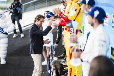 Podium during the 2024 Lone Star Star Le Mans, 6th round of the 2024 FIA World Endurance Championship, from August 30 to September 1, 2024 on the Circuit of the Americas in Austin, Texas, United States of America - Photo Charly Lopez / DPPI