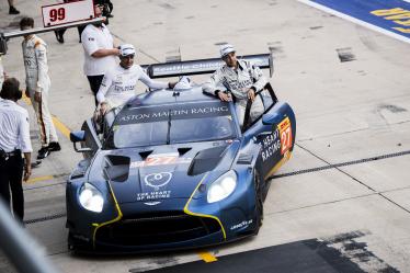27 JAMES Ian (usa), MANCINELLI Daniel (ita), RIBERAS Alex (spa), Heart of Racing Team, Aston Martin Vantage GT3 #27, LM GT3, portrait during the 2024 Lone Star Star Le Mans, 6th round of the 2024 FIA World Endurance Championship, from August 30 to September 1, 2024 on the Circuit of the Americas in Austin, Texas, United States of America - Photo Charly Lopez / DPPI