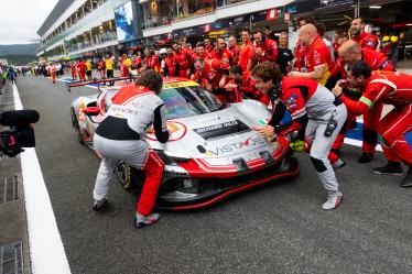 54 FLOHR Thomas (swi), CASTELLACCI Francesco (ita), RIGON Davide (ita), Vista AF Corse, Ferrari 296 GT3 #54, celebration during the 2024 6 Hours of Fuji, 7th round of the 2024 FIA World Endurance Championship, from September 13 to 15, 2024 on the Fuji Speedway in Oyama, Shizuoka, Japan - Photo Joao Filipe / DPPI