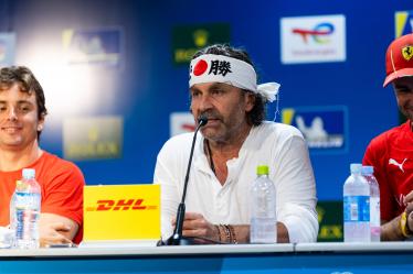 FLOHR Thomas (swi), Vista AF Corse, Ferrari 296 GT3, portrait press conference during the 2024 6 Hours of Fuji, 7th round of the 2024 FIA World Endurance Championship, from September 13 to 15, 2024 on the Fuji Speedway in Oyama, Shizuoka, Japan - Photo Joao Filipe / DPPI