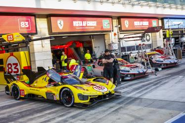 83 HANSON Phil (gbr), KUBICA Robert (pol), YE Yifei (chn), AF Corse, Ferrari 499P #83, Hypercar, ambiance during the Prologue of the 2025 FIA World Endurance Championship, from February 21 to 22, 2025 on the Losail International Circuit in Lusail, Qatar - Photo Julien Delfosse / DPPI