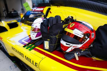 YE Yifei (chn), AF Corse, Ferrari 499P #83, Hypercar, ambiance during the Prologue of the 2025 FIA World Endurance Championship, from February 21 to 22, 2025 on the Losail International Circuit in Lusail, Qatar - Photo Julien Delfosse / DPPI