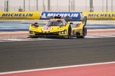83 HANSON Phil (gbr), KUBICA Robert (pol), YE Yifei (chn), AF Corse, Ferrari 499P #83, Hypercar, action during the Qatar 1812 KM, 1st round of the 2025 FIA World Endurance Championship, from February 25 to 28, 2025 on the Losail International Circuit in Lusail, Qatar - Photo Charly Lopez / DPPI