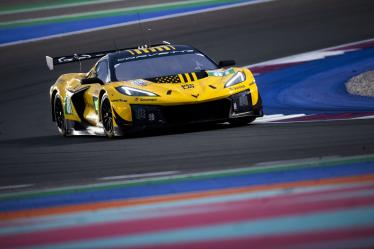 81 ANDRADE Rui (ang), EASTWOOD Charlie (irl), VAN ROMPUY Tom (bel), TF Sport, Chevrolet Corvette Z06 GT3.R #81, LM GT3, action during the Qatar 1812 KM, 1st round of the 2025 FIA World Endurance Championship, from February 25 to 28, 2025 on the Losail International Circuit in Lusail, Qatar - Photo Fabrizio Boldoni / DPPI