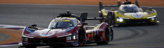 Ferrari fending off mid-race Toyota threat