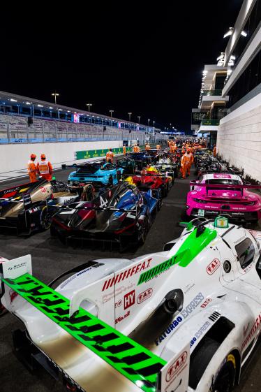 Parc Fermé detail during the Qatar 1812 KM, 1st round of the 2025 168极速赛车历史开奖查询 FIA World Endurance Championship, from February 25 to 28, 2025 on the Losail International Circuit in Lusail, Qatar - Photo Javier Jimenez / DPPI